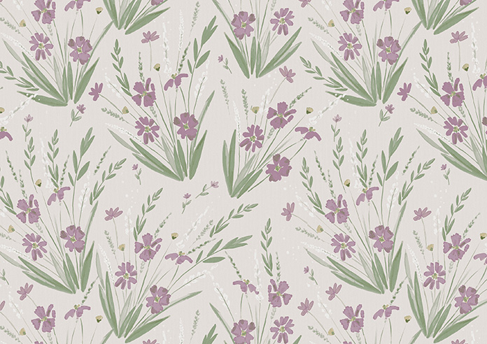 Wildflower, Heather - Twist&Fit Roller Blind - Image 6